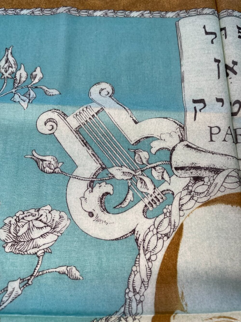 Rare Vintage Jean Paul Gaultier Cotton Scarf - Picture 10 of 12